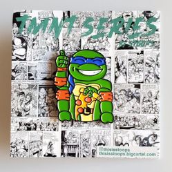TMNT Ninja Turtles Enamel Pin Set Leonardo Lucky Cat Pin