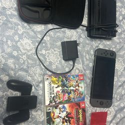 Nintendo Switch With 6 Games