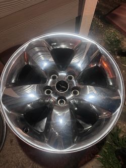 20in Dodge Chrome rims