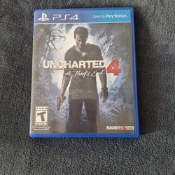 PS4 Uncharted A Thief's End