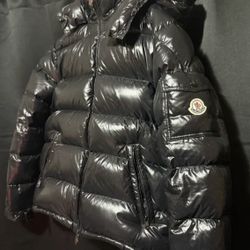 Moncler Men’s (Maya)  Hooded Puffer Jacket