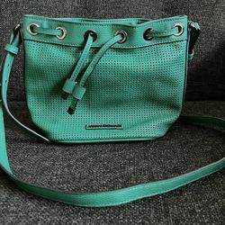 Armani Exchange Evergreen Cinch Crossbody Purse NEW WITH TAGS