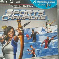 SPORTS CHAMPIONS FOR PS3