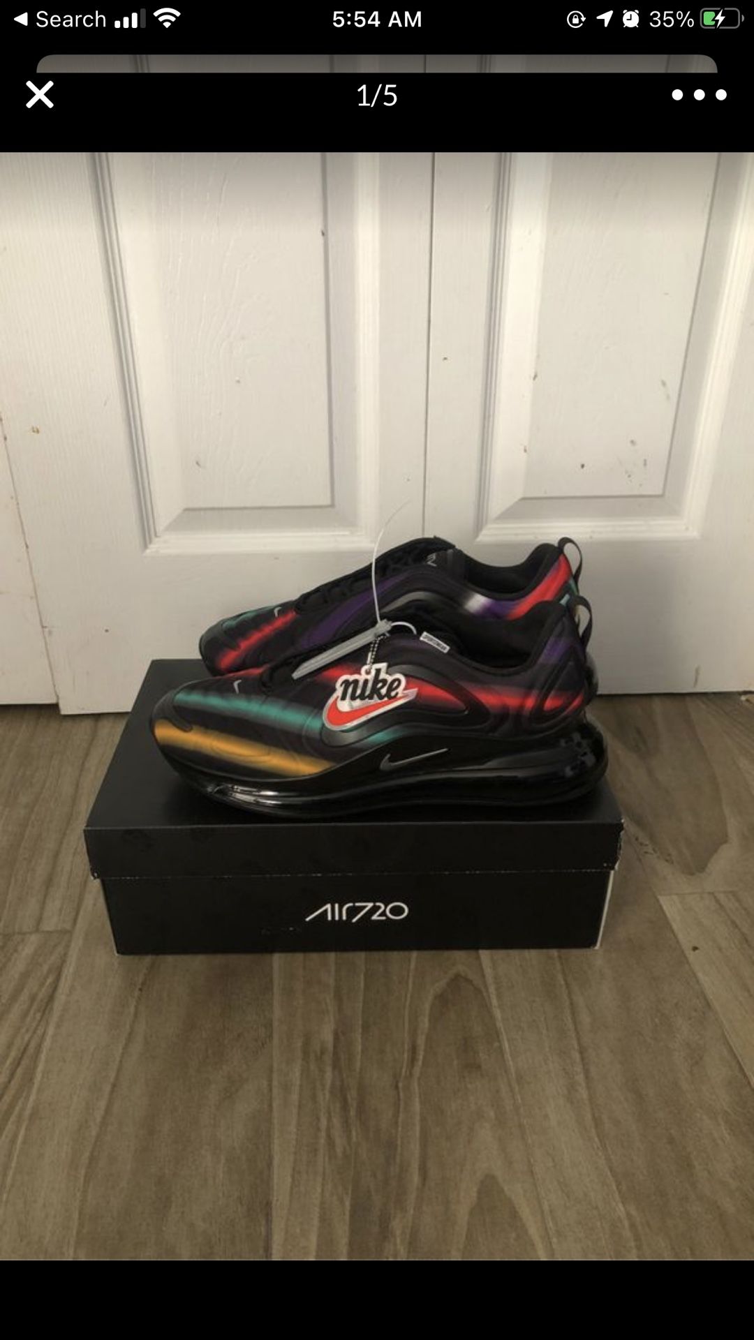 AirMax 720 neon streaks size 10.5 (trades or offers)