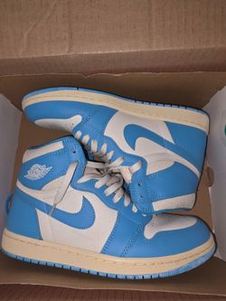 (2025) Jordan 1 Retro High OG "UNC Reimagined" Size 8.5 Men - USED 1X