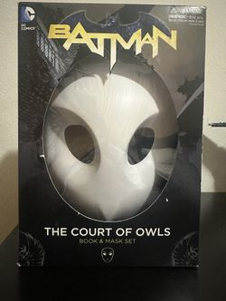 Batman Book And Mask