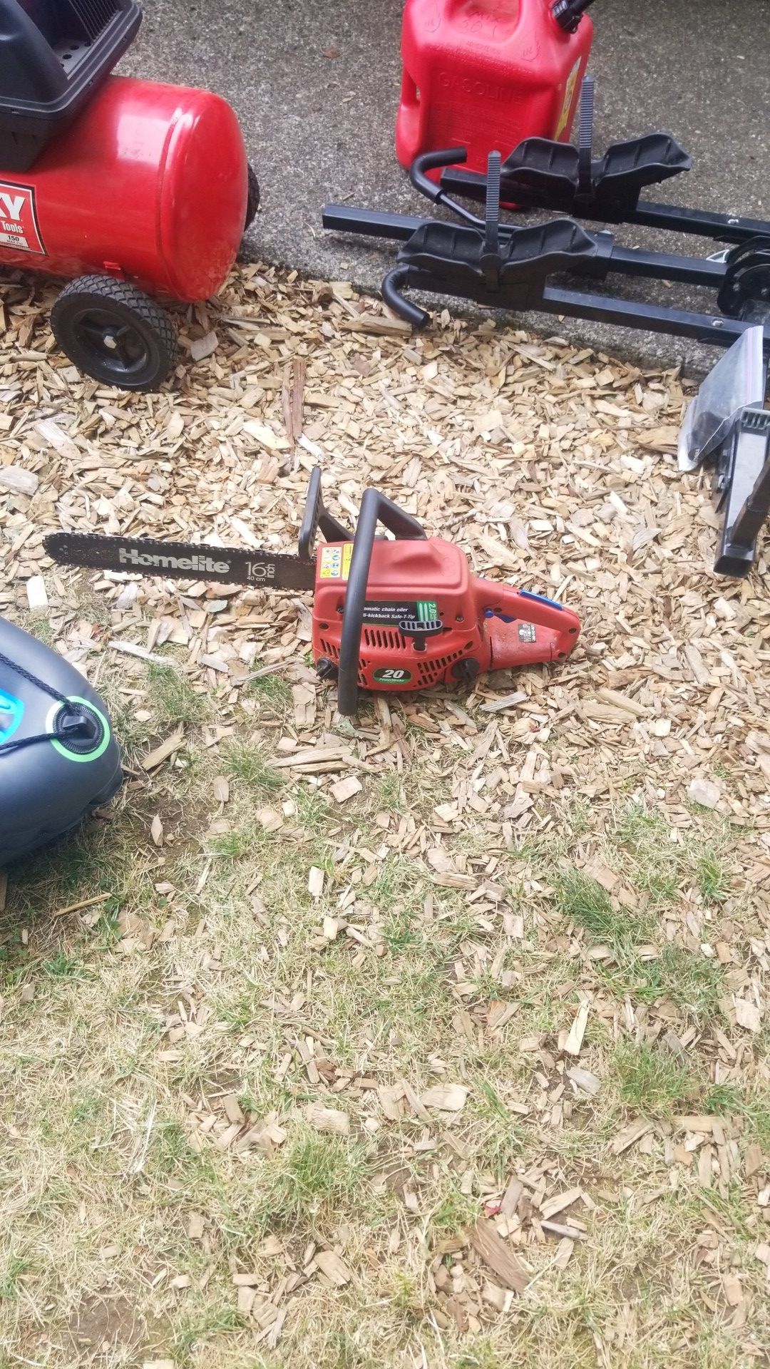 Homelight gas chainsaw
