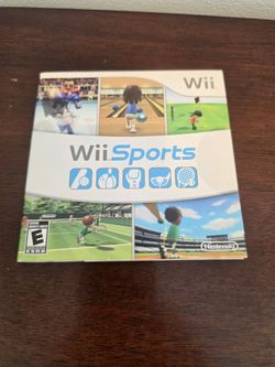 New Wii Sports Nintendo Wii 2006 Cardboard Sleeve Factory Sealed Brand New