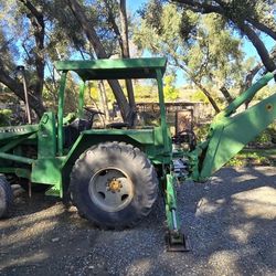 John Deere 410-D Backhoe Tractor