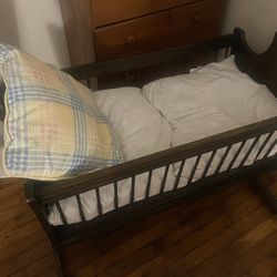 Antique Baby Bed 