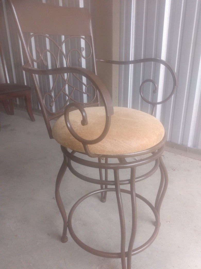 Barstool With Armrest
