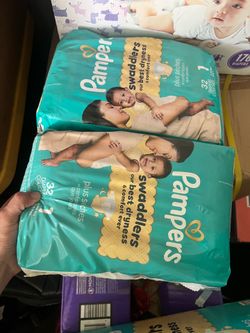 32ct Pampers Swaddlers