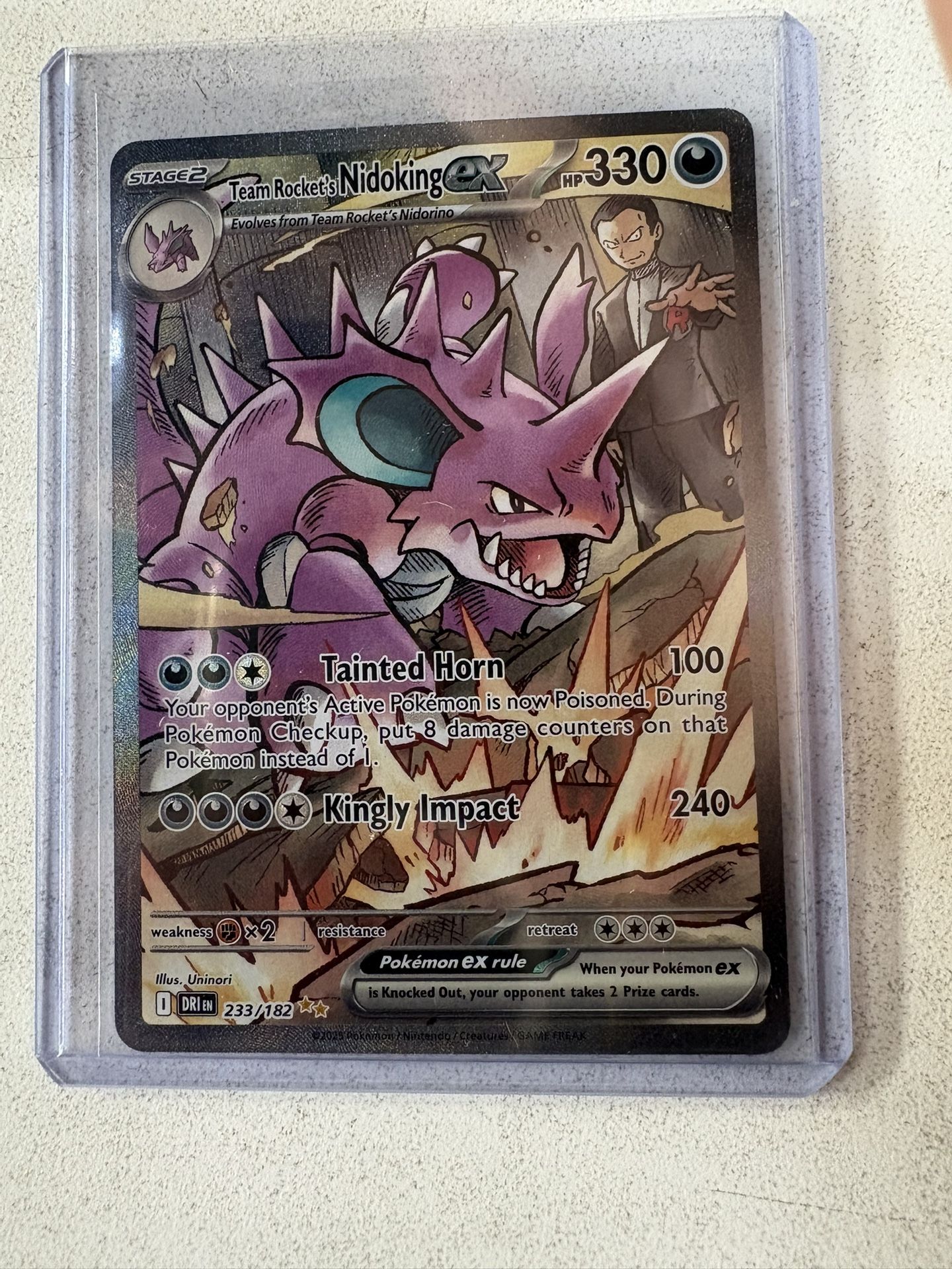 Team Rocket’s Nidoking