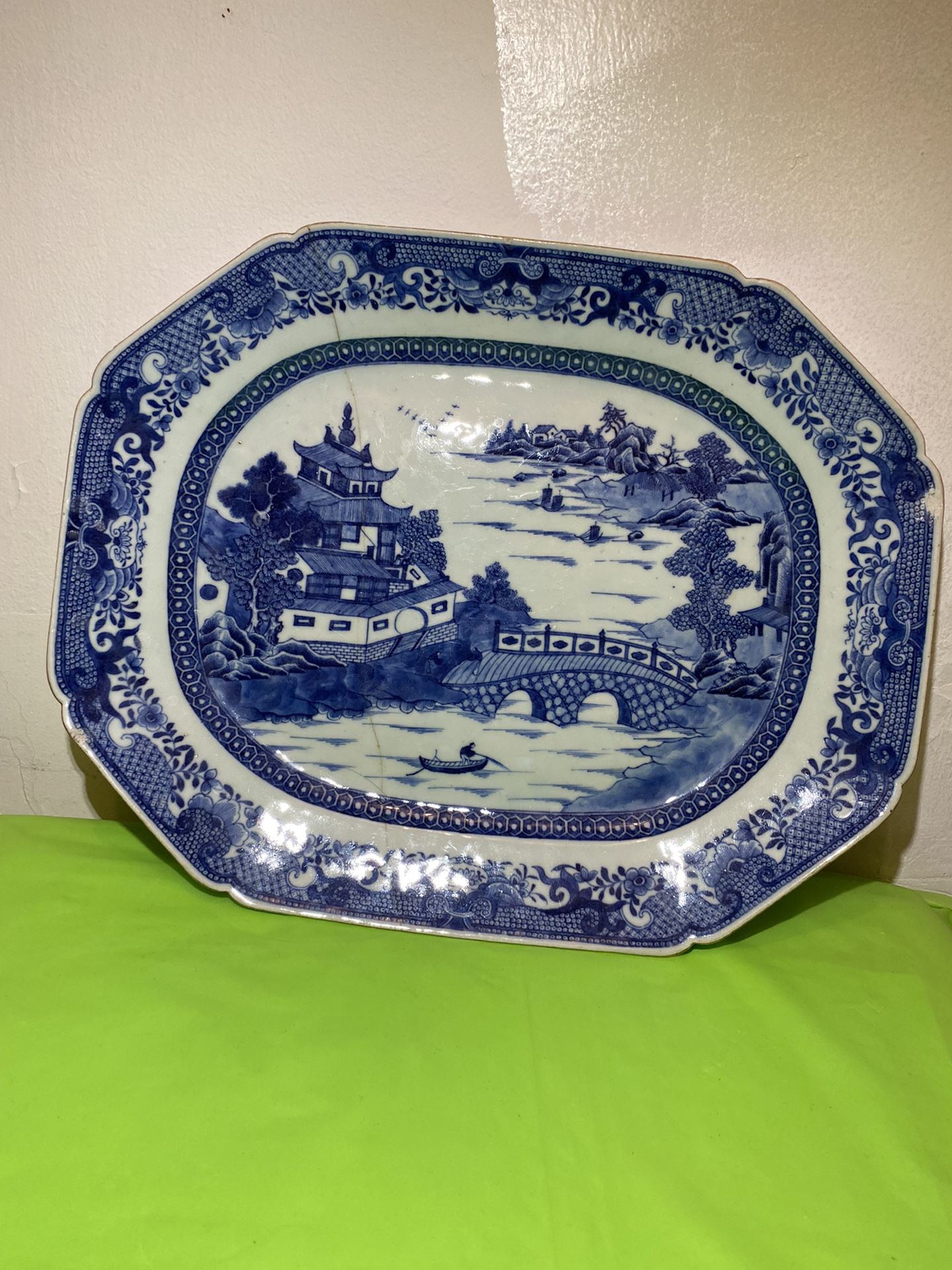 Chinese antique porcelain plate