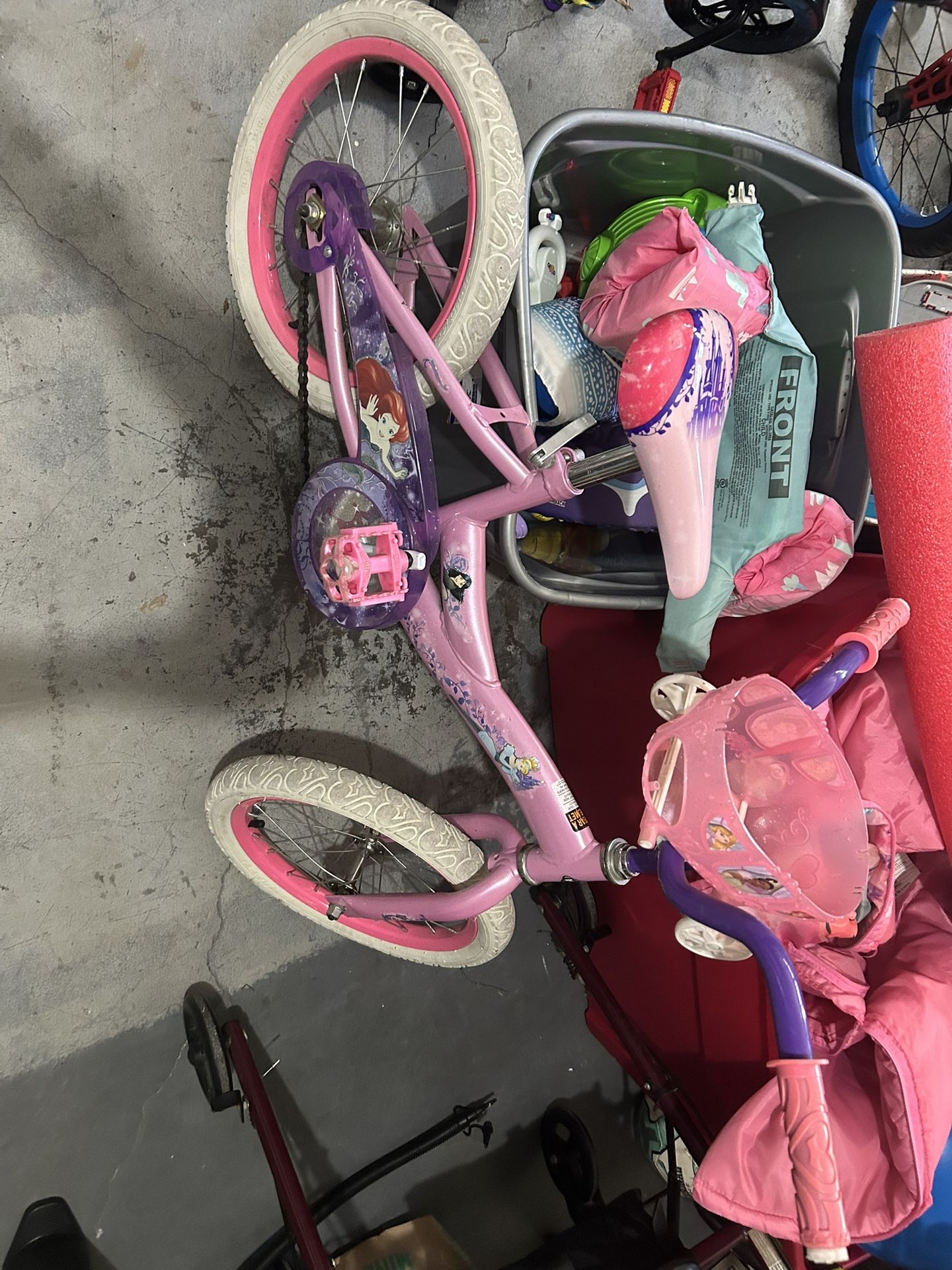 Girls Princess Bike