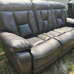  Brown Sofa Set
