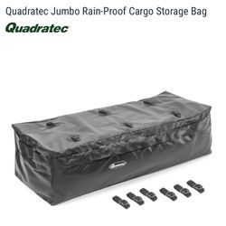 Qty 2-Quadratec Jumbo Rain Proof Cargo Storage Bags