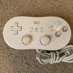 Wii classic controller