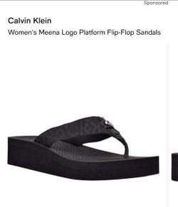 Womens 8  CK Sandals
