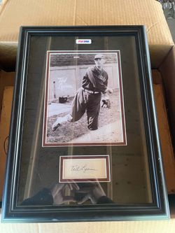 Ted Lyons Signed Picture