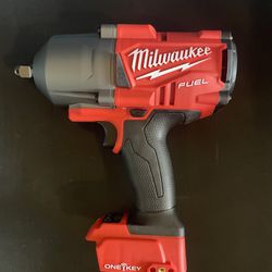 Milwaukee # 2863-20  (NEW) M18 FUEL ONE-KEY 18V Lithium-Ion Brushless Cordless 1/2 in. Impact Wrench with Friction Ring (Tool-Only)  About This Produc