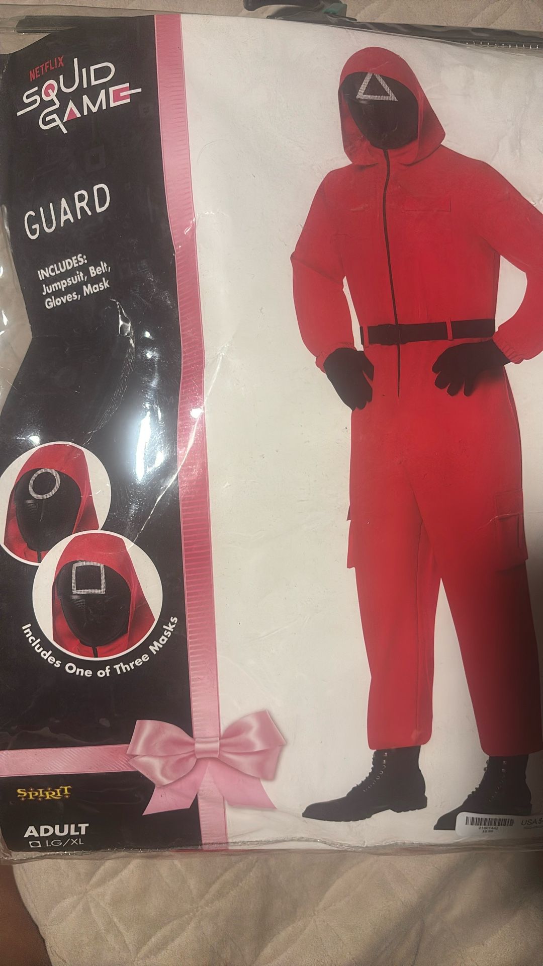 Costume 🎃 SQUID GAME/GUARD!!!  LG/XL