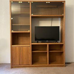 Oak Entertainment Center