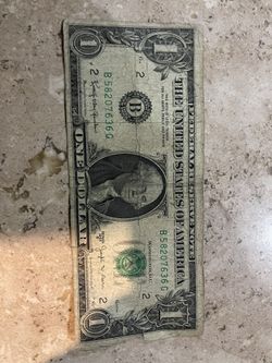 $1 Bill 1963B