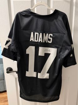 Davante Adams signed Raiders jersey, Beckett certified