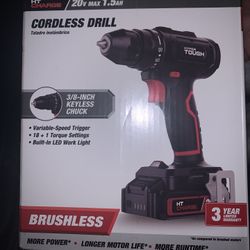Hyper tough Cordless Drill Brushless