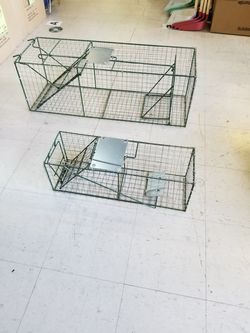 2pc ANIMAL TRAPS 24"&36"