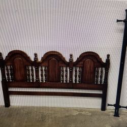 King Side Headboard And Rails 
