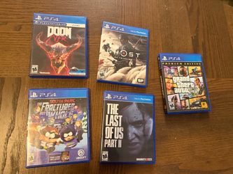 PS4 Game Bundle – 5 Gmars