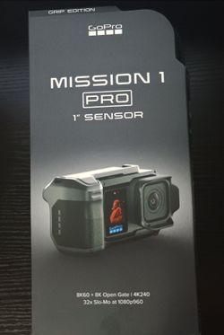 GoPro - Mission 1 Pro Grip Edition Camera - Black