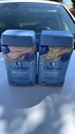 Gerber oatmeal cereal
