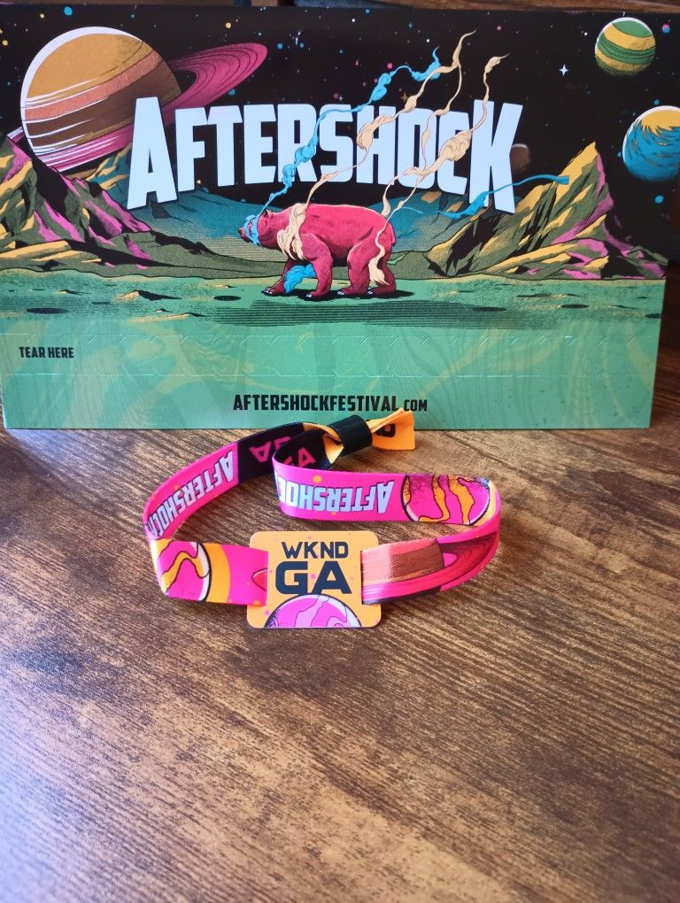 Aftershock Weekend GA Pass
