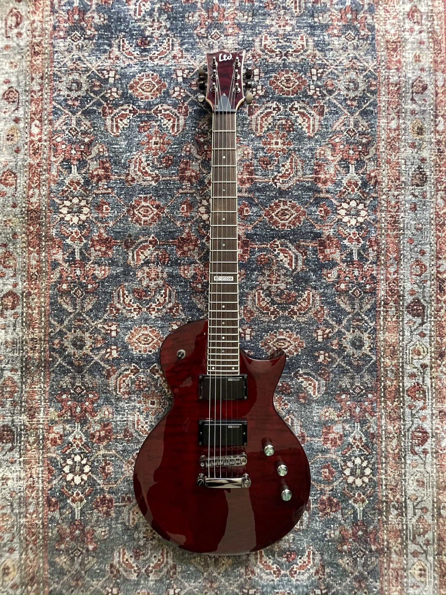LTD EC-200QM Electric Guitar