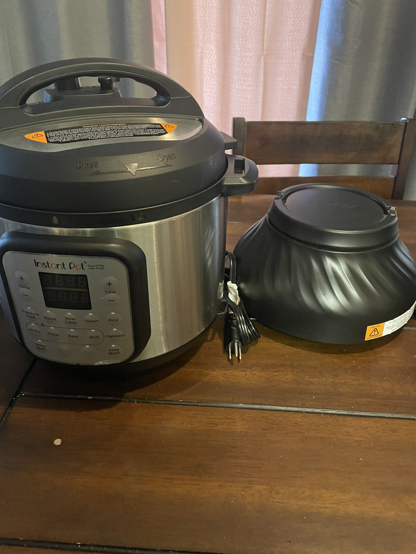 Instant Pot Air Fryer Duo 