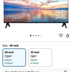 New tv