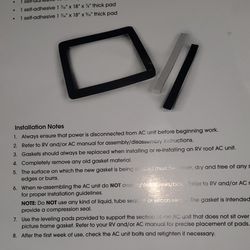 Roof Air Conditioner Gasket Kit [25071]