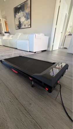 WELLFIT Walking Pad Treadmill w/ Incline & Remote – $80