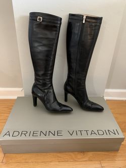 Gorgeous! Adrienne Vittadini Leather Boots, Size 6M