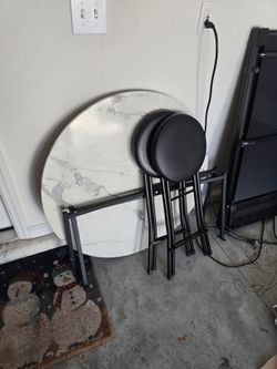 White coffee table