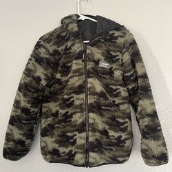 Boys Eddie Bauer Reversible Hooded Jacket 