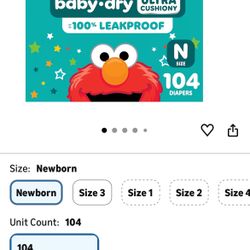 Pampers Baby Dry Diapers 