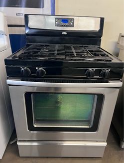Whirlpool 30” Stainless Steel Gas Range