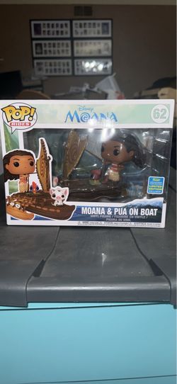 Funko Pop Rides Moana & Pua on Boat #62
