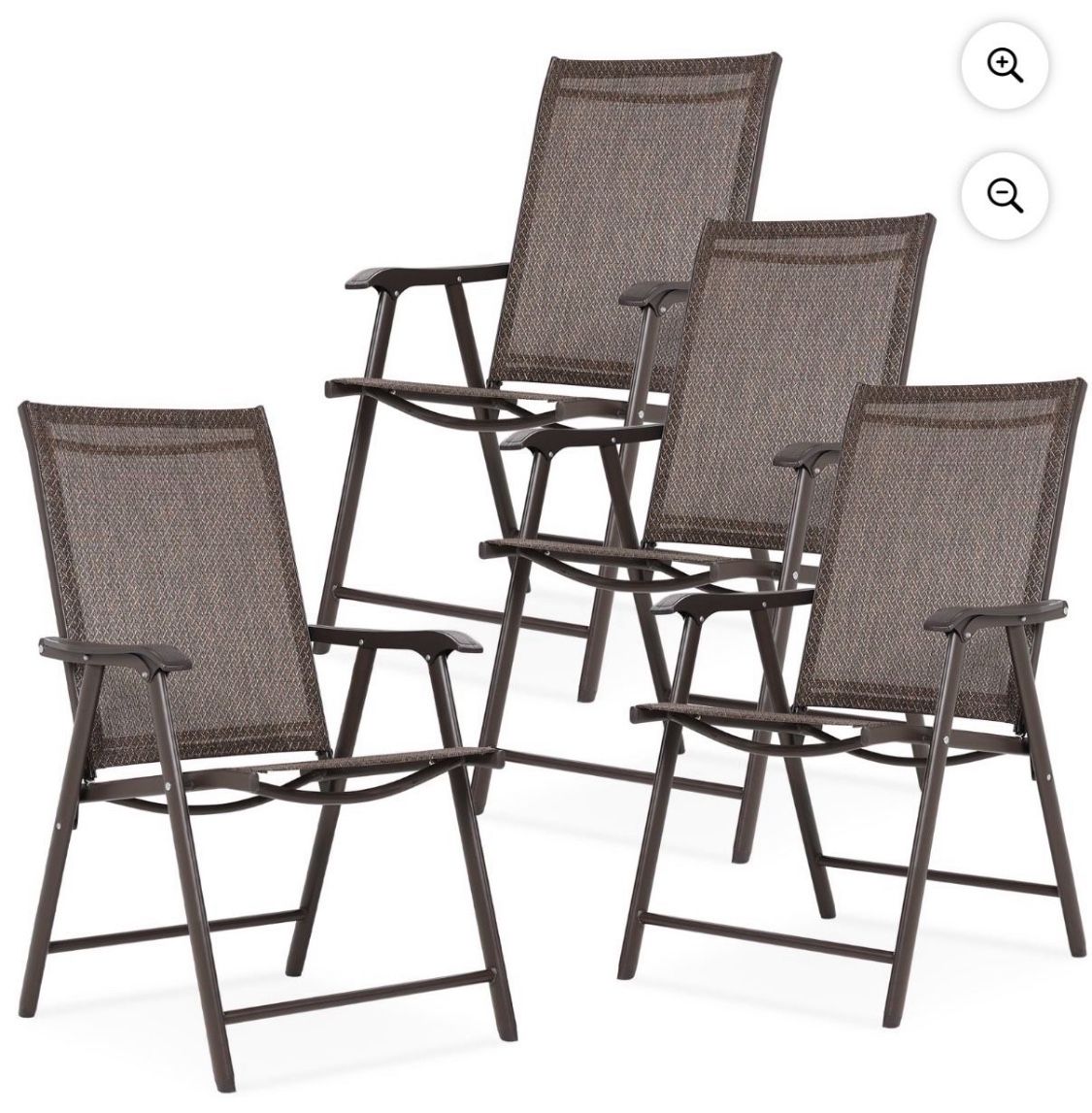 Set Of 4 Patio Chairs - 614547