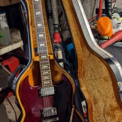 Vintage 1970s Electra Custom Electric Guitar w Hard Case