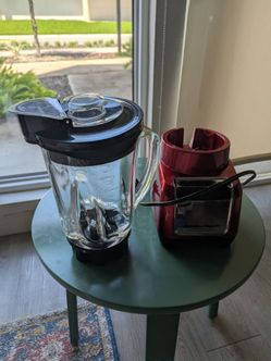 Hamilton Beach Blender Red 48 Oz Glass Jar